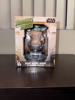 Dodgers Grogu Star Wars Night Bobblehead