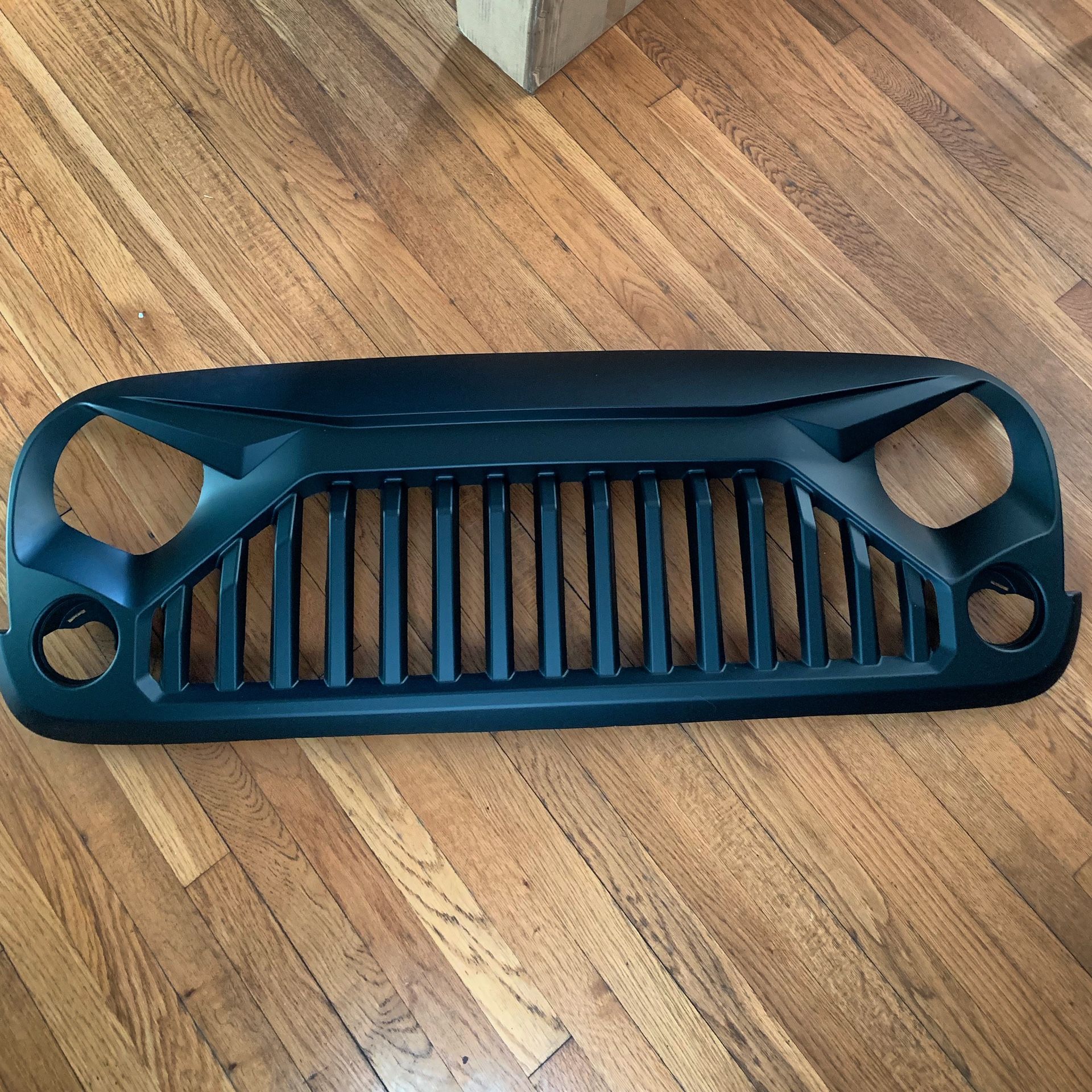 brand new. Jeep Wrangler JK matte black gladiator grille