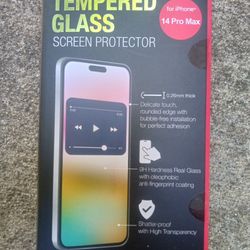 Tempered Glass Screen Protector For iPhone 14 Pro Max