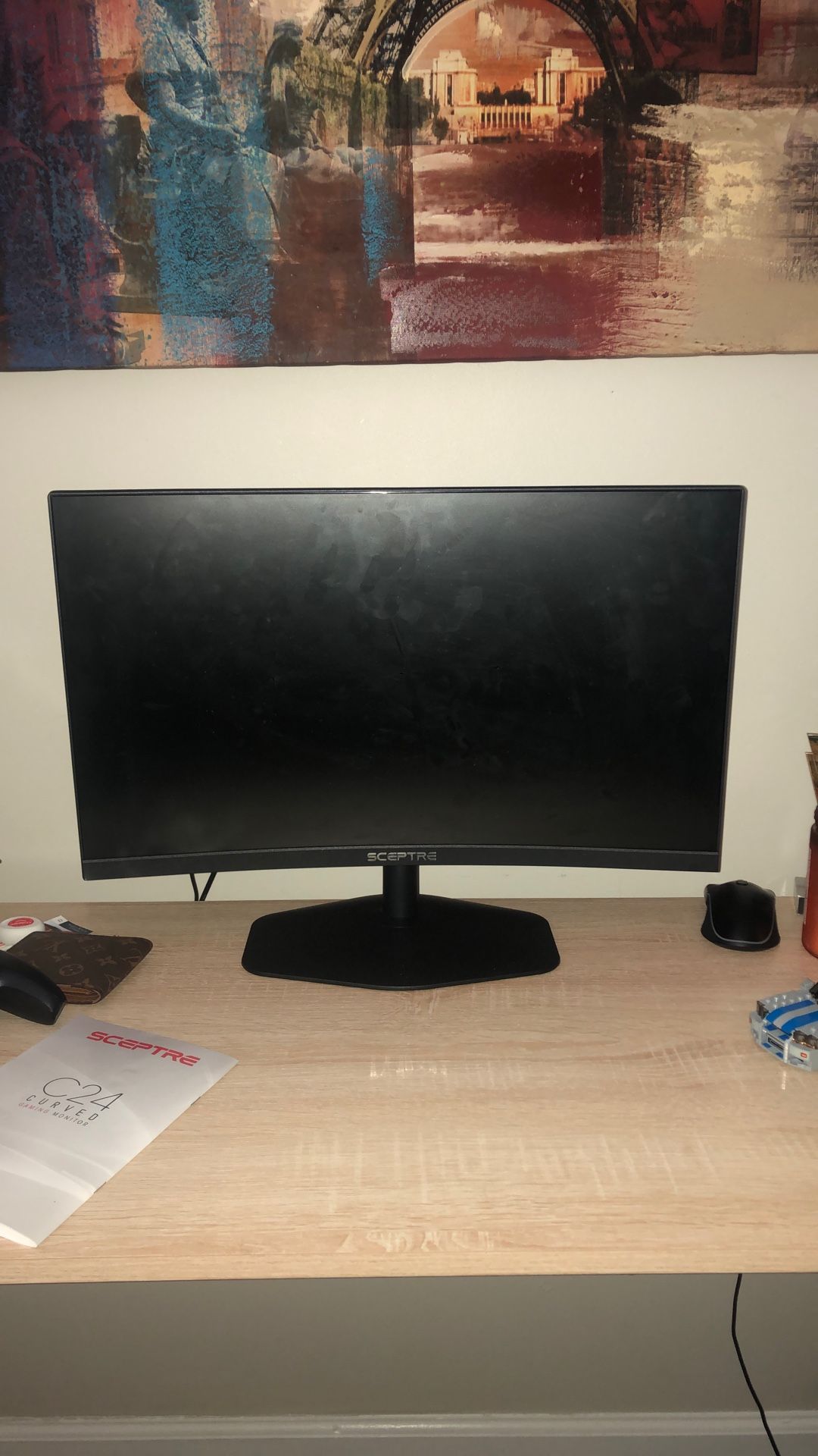 Sceptre Curved 100hz gaming monitor
