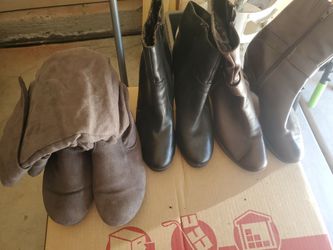 3 pairs Women's Boots $15