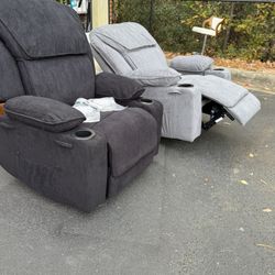 HEAT MASSAGE RECLINER 