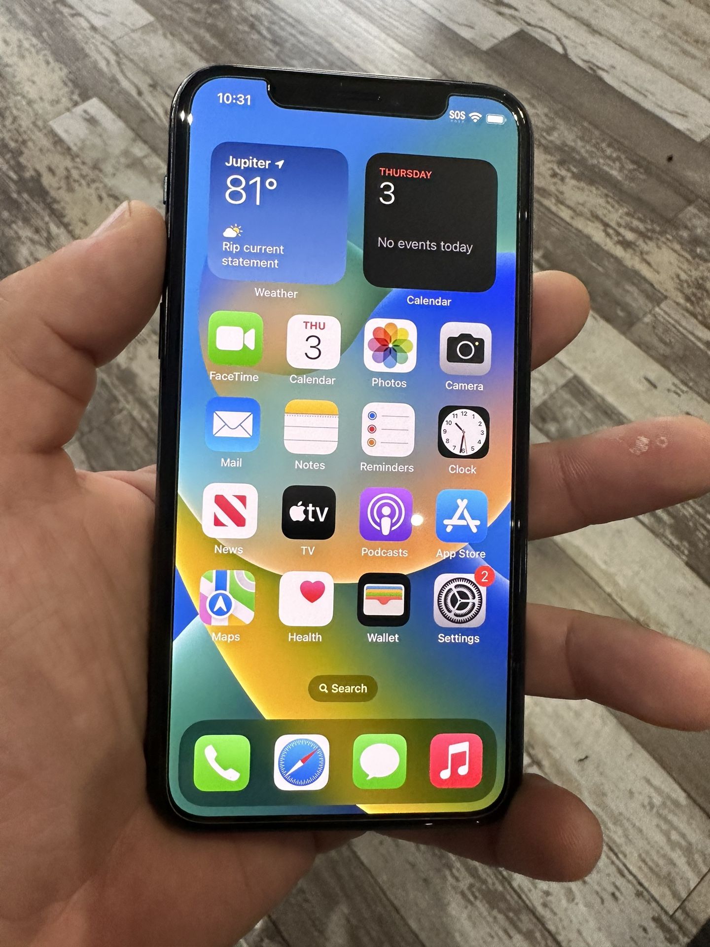 iPhone 11 Pro Unlocked W/ New Tempered Glass Screen Protector And Charger