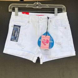 Large White Shorts