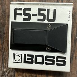 Boss FS-5U Non-latching Footswitch 2007 - Present - Gray