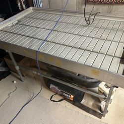 Aluminum Growing Table With Motor Light