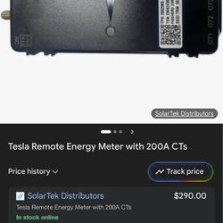 Tesla Remote Meter 