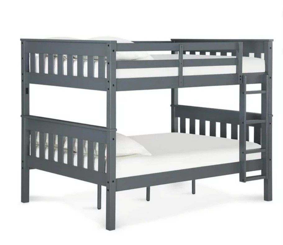 Gray Bunk Bed Frame - Great Condition!