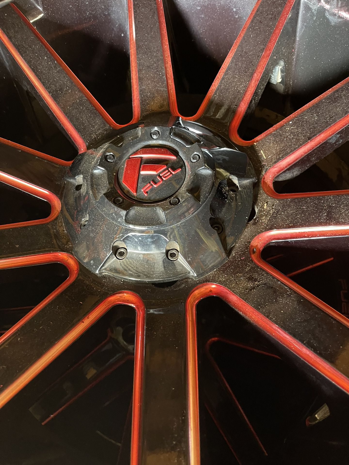 20inch Fuel Rims With Nitro Tires 