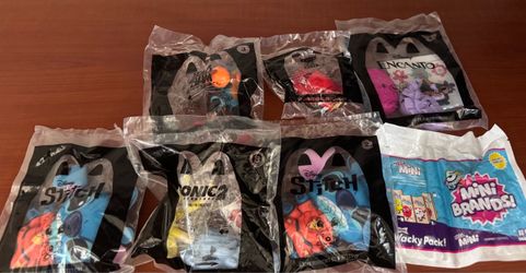 Assorted McDonalds and Sonic Kid Meal Toys