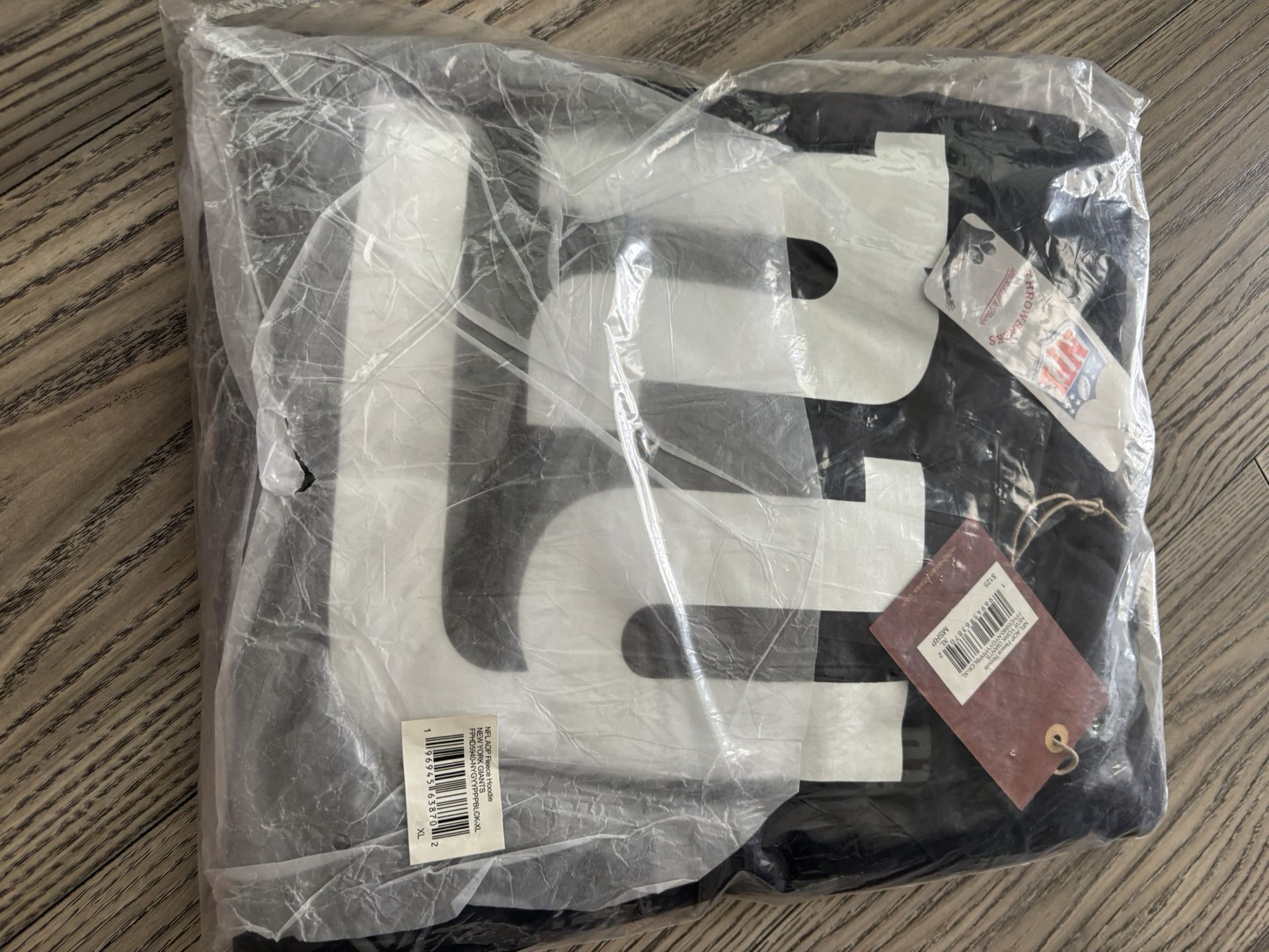 Xl New York Giants Fleece Hoodie