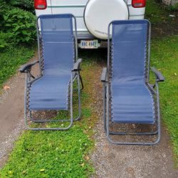 Caravan Sports Oversized Zero Gravity Chair - Blue