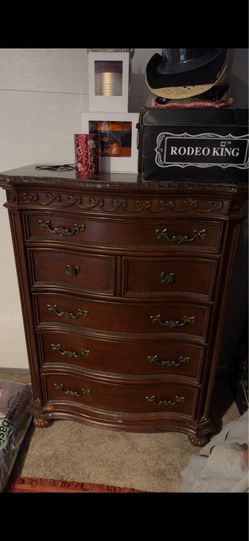 Disney princess collection cherry wood dresser chest
