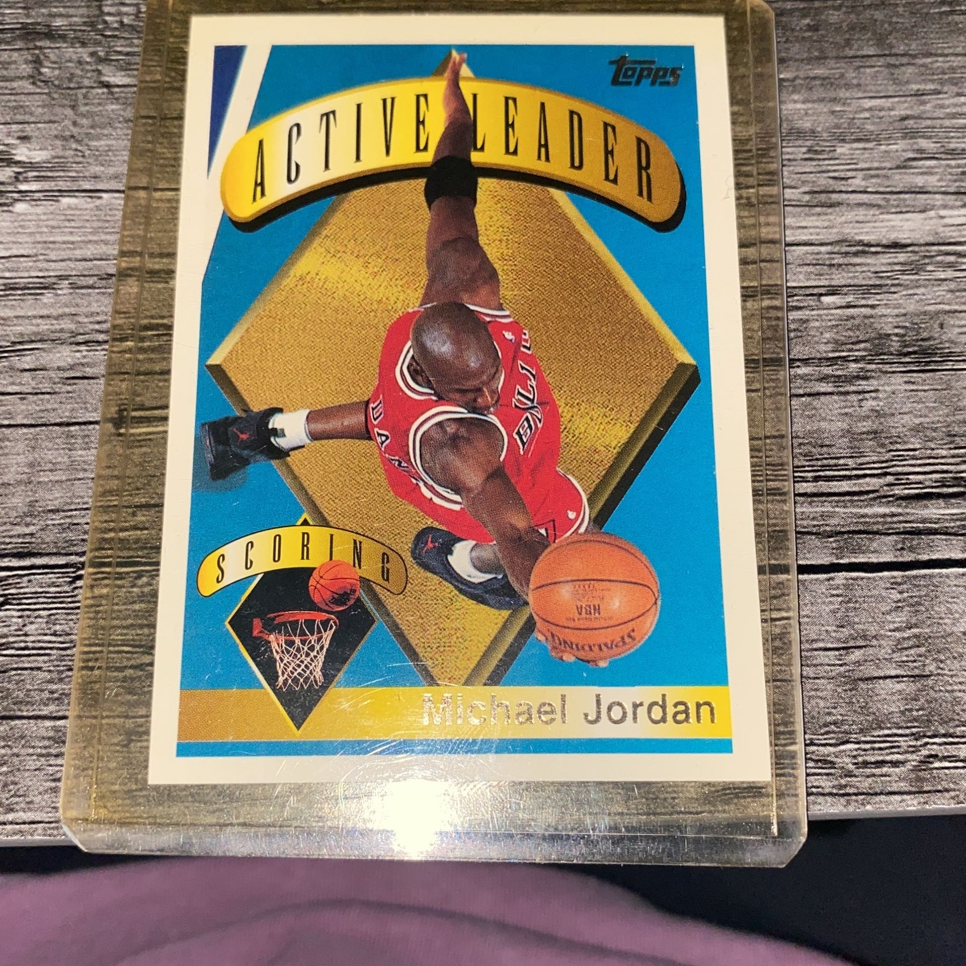 1995-96 Topps #1 Michael Jordan