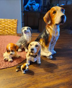 🌿🐕5 Asst Vintage Dogs 🐕🌿