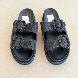 BCBGeneration Bexxi slide sandals Sz 9.5