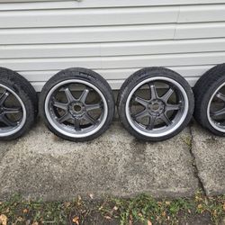 Rim and Tire Set 