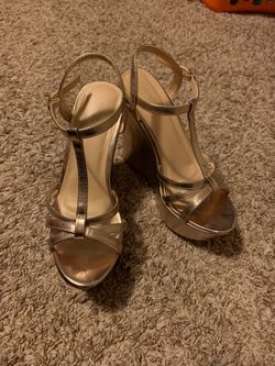 Charlotte Russe sandals (size 8 )