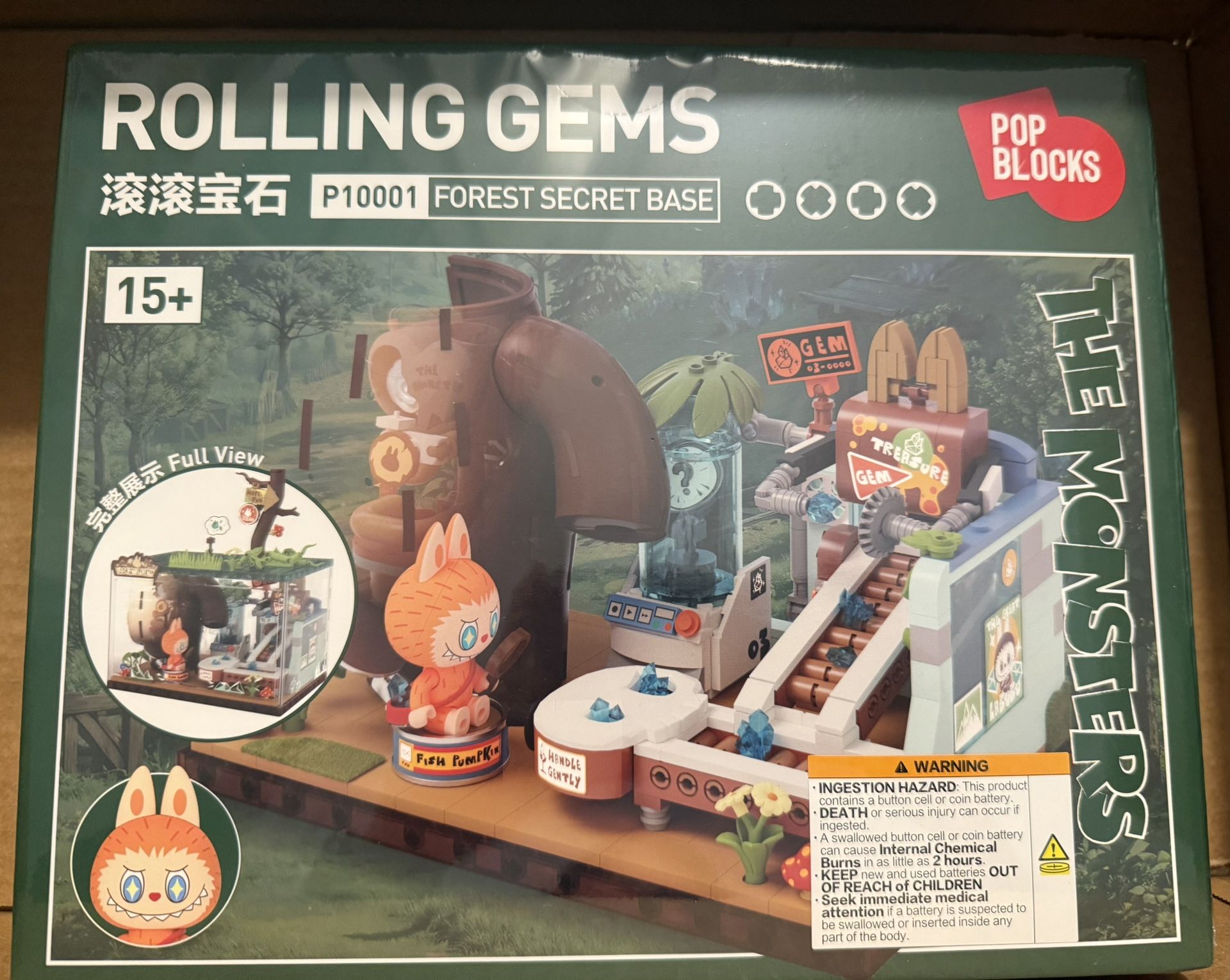 Pop MART Labubu the Monsters Forest Secret Base Blocks - Various