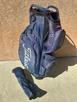 Titleist Navy Blue Cart Golf Bag