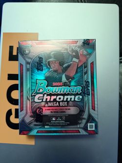 Topps 2026 Bowman Chrome Mega Box 36 Cards MLB Baseball 1 Box Rockies