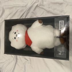 New Never Opened BT21 RJ Plush Doll Official Genuine Line Friends