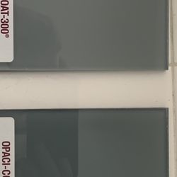 New Grey  Glass Frameless  Sections 10’2x7’2 In The Box