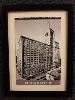 VINTAGE HUDSON'S DEPARTMENT STORE PICTURE