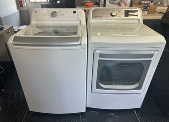 LG Top Load Washer and Dryer  $550