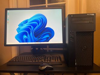 Dell Precision T1700 PC & 24” Monitor Setup
