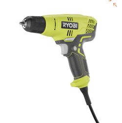 RYOBI 5.5 Amp Corded 3/8 in. Variable Speed Compact Drill/Driver with Bag
