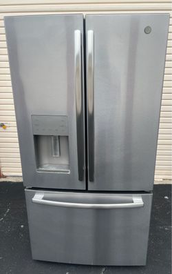 GE Stainless Steel French Door Refrigerator