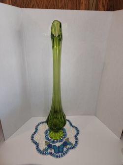 Vintage "MCM" L. E.Smith SWUN VASE
