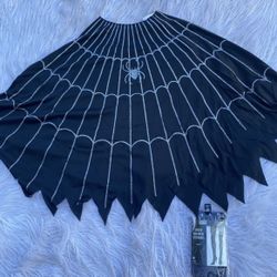 Women’s Spider Poncho Costume 