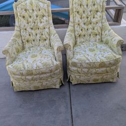 Wingback chairs