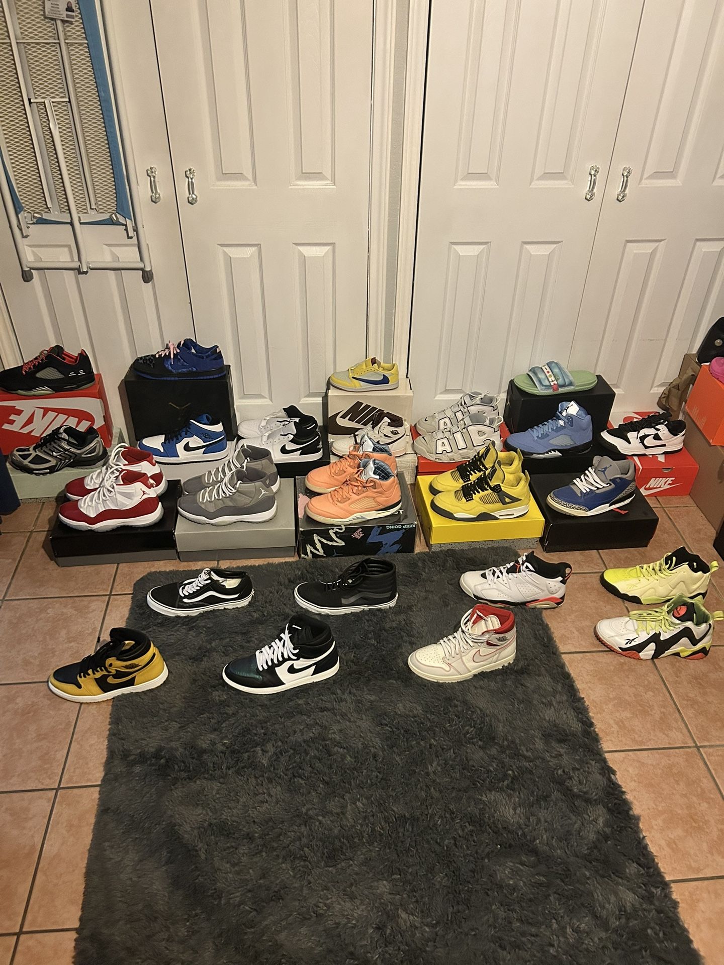 Jordan’s, Nike, Vans, Reeboks !!!
