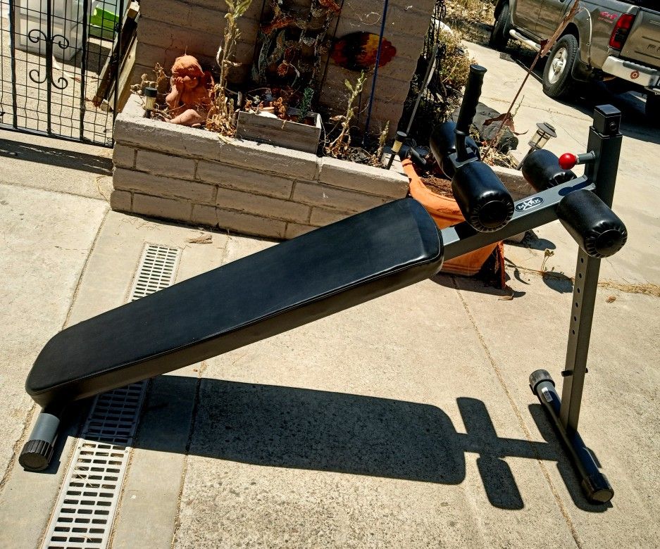 X MARK ADJUSTABLE DECLINE AB WORKOUT BENCH