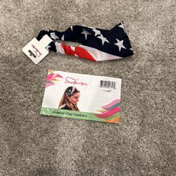 American Flag Headband 