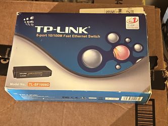 TP-Link TL-SF1008D 8-Port 10/100Mbps Desktop Switch