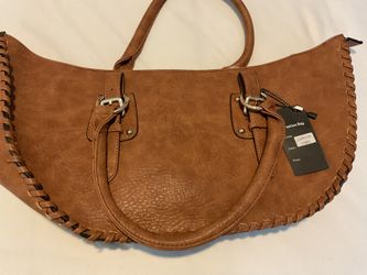 Hand Made Leather Made African Tote Bag 