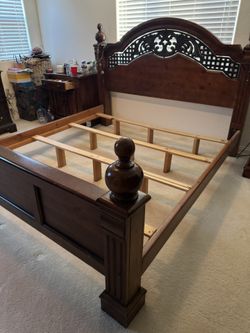KING SIZE BED  Everything  Furniture And Mattress Set