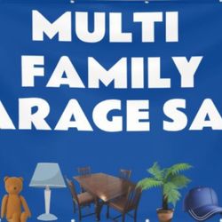 2-FAMILY GARAGE SALE - Recently Moved  & Downsizing.