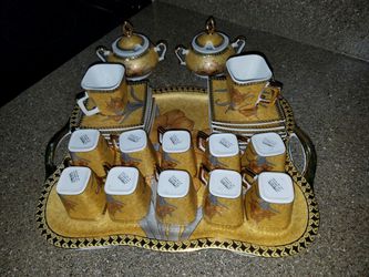 Turkish coffee cup set