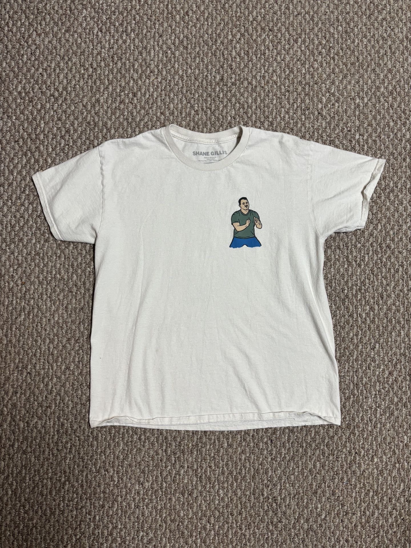Shane Gillis Comedy Tour 2025 White Graphic Casual T-Shirt