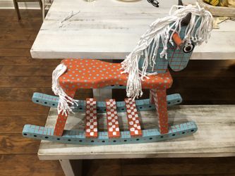 Hand painted Rocking Horse