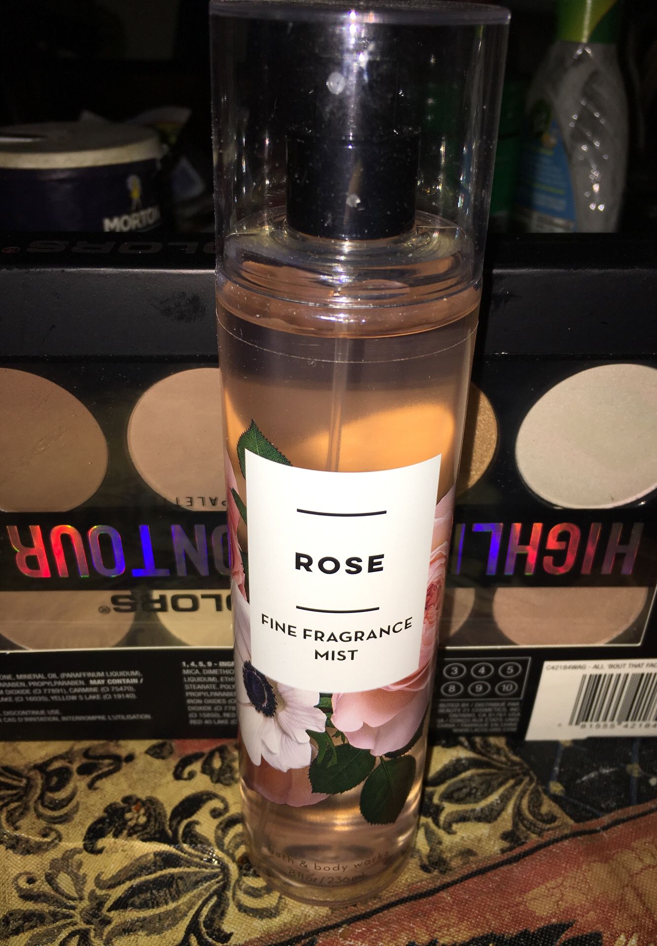 Bath body rose fragrance