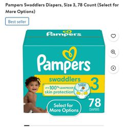 Pampers Size 3 Unit 78
