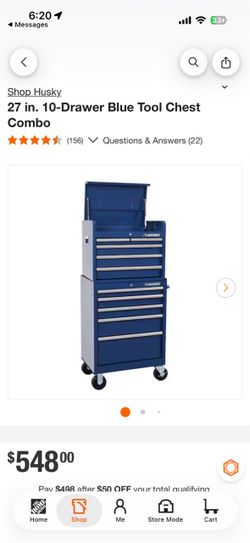 Husky Tool Box Brand New