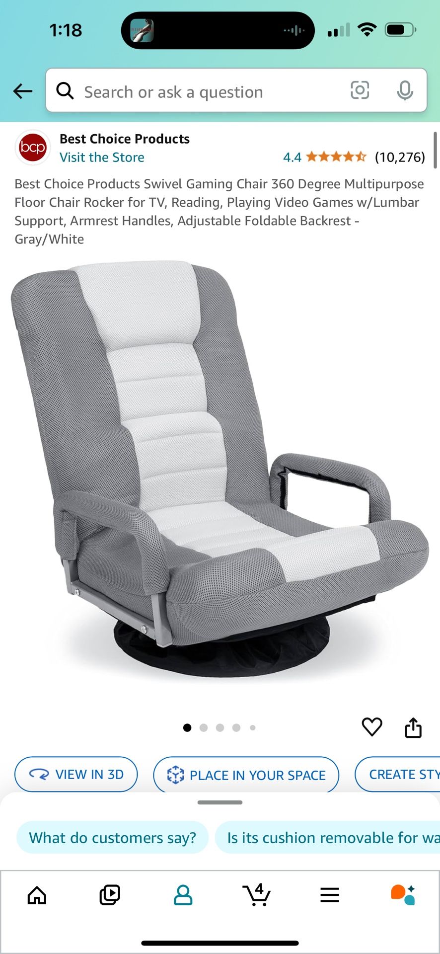 Multipurpose Floor Chair