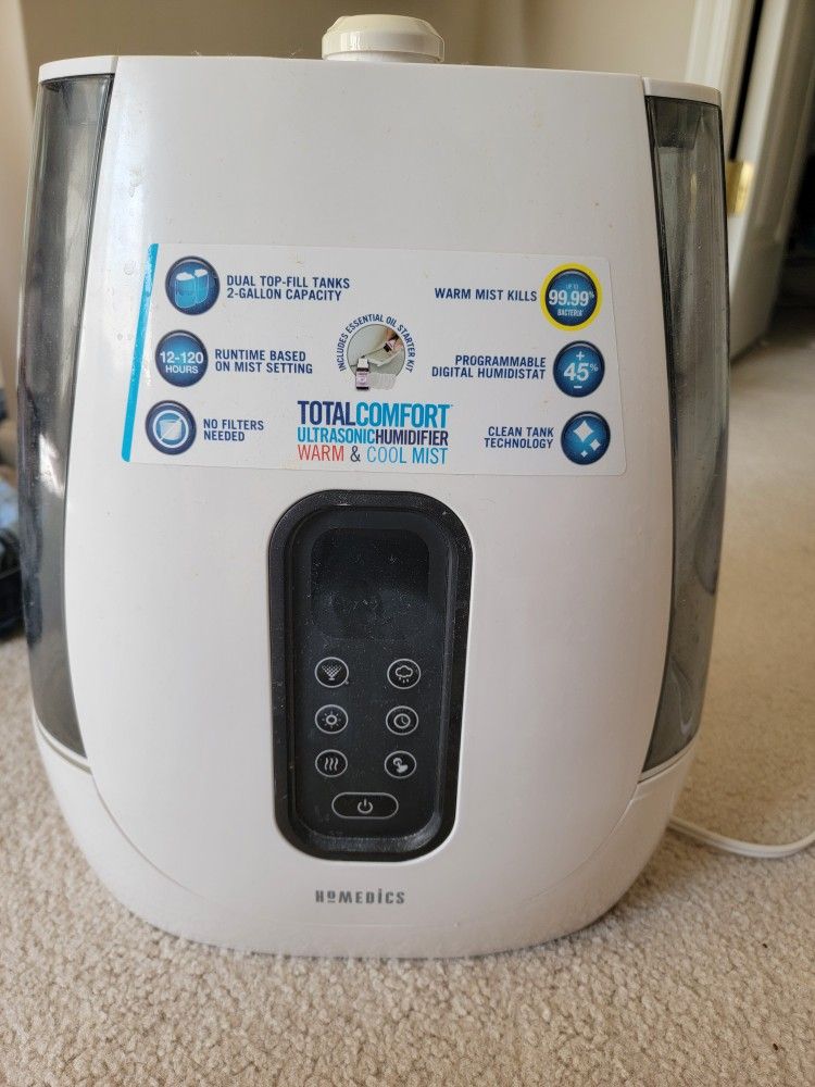 Homedics Ultrasonic Humidifier 